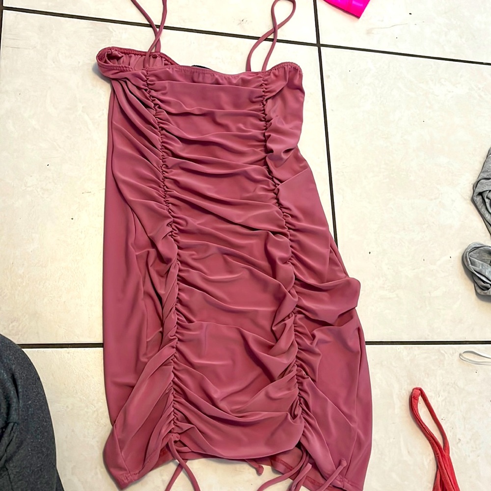 Pink right dress